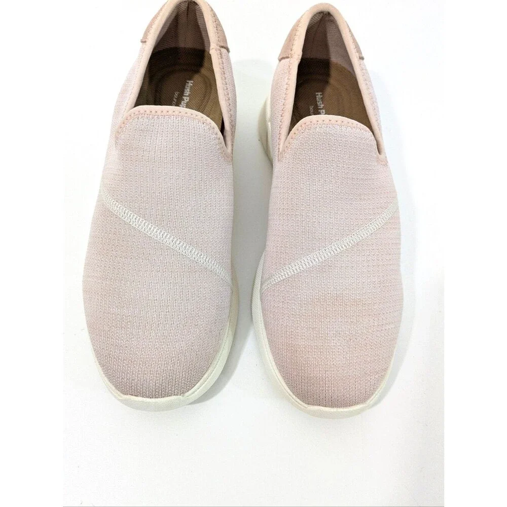 Hush Puppies Bounce Makenna Light Pink Slip On Loafers - Size 8 Womens Sneakers